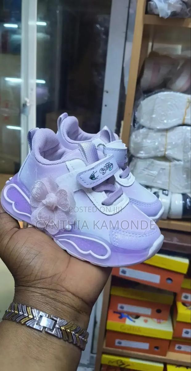 Pink and Purple Led Sneakers - thumbnail 4