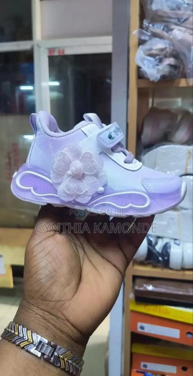 Pink and Purple Led Sneakers - thumbnail 5