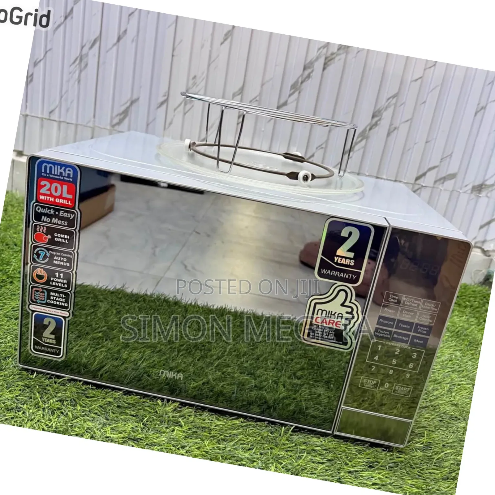 New Mika Digital Microwave Grill Available