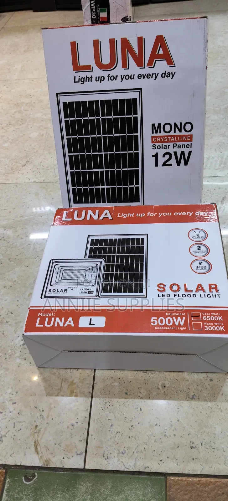 Luna Solar Lights 500w