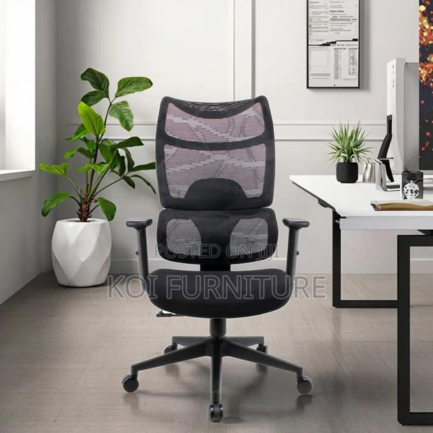 Office Chair; Orthopedic Mesh Office Seat - thumbnail 6
