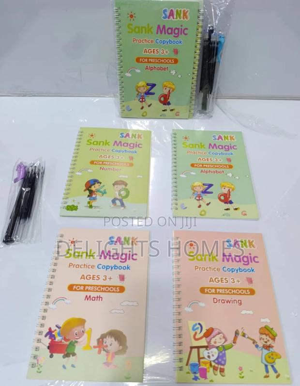 4pc Sank Magic Books - main view