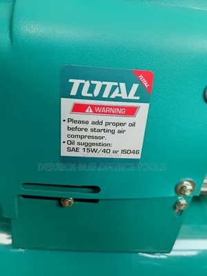 Total 24l Oil Lubed Air Compressor
