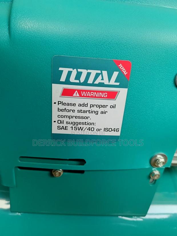 Total 24l Oil Lubed Air Compressor - thumbnail 2