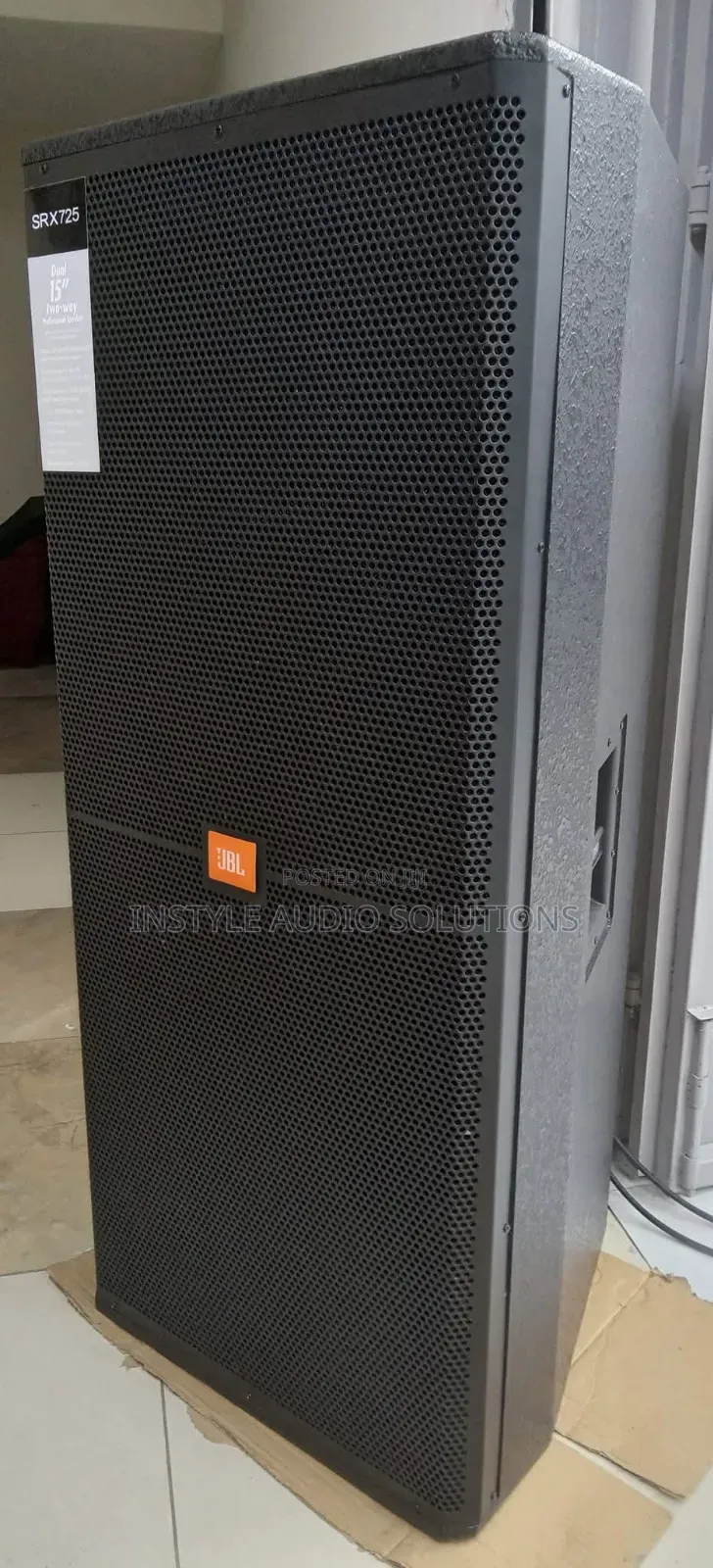 15" Double JBL Full Range 4000w Speakers With Inbuilt Crossover