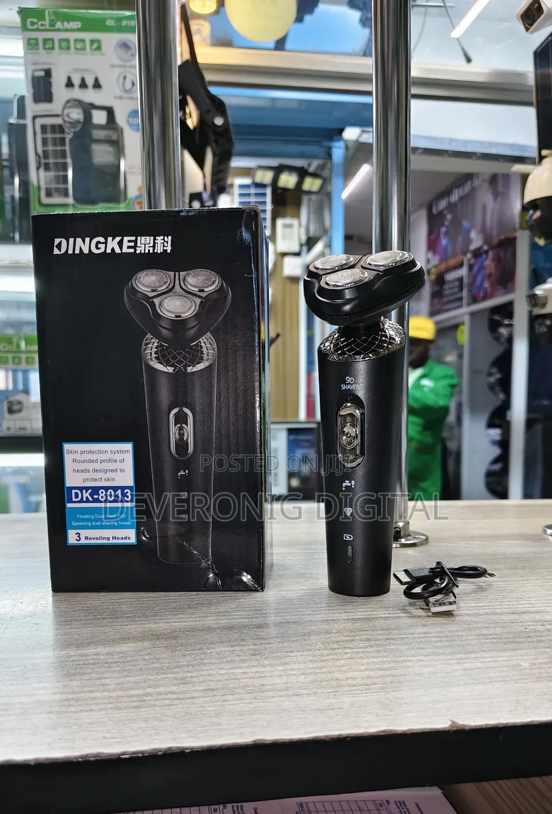 *9d Electric Rechargeable Shaver Smoother