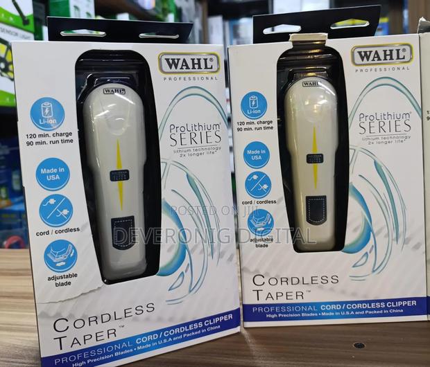*Wahl Pro-Lithium Cordless Rechargeable Super Taper*