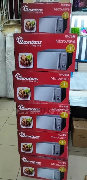 *Ramtons 20litres Digital Microwave Rm 458 (Silver Glass) Price!!
