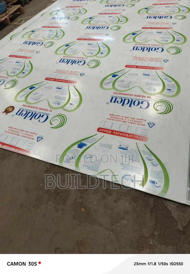 8mm Clear Polycarbonate Roofing Sheet – Long Lasting Solution