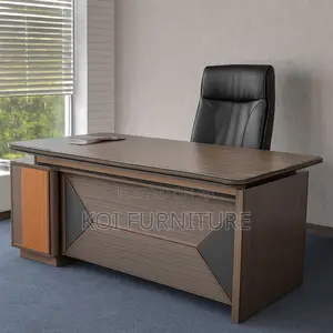 Office Desk; 1.6m Executive L Shaped Return Desk