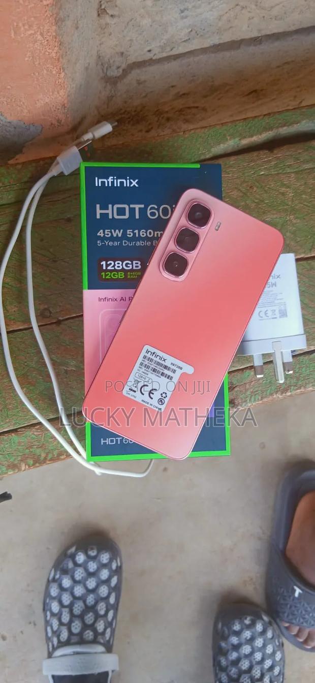 Infinix Hot 60i 128 GB Red