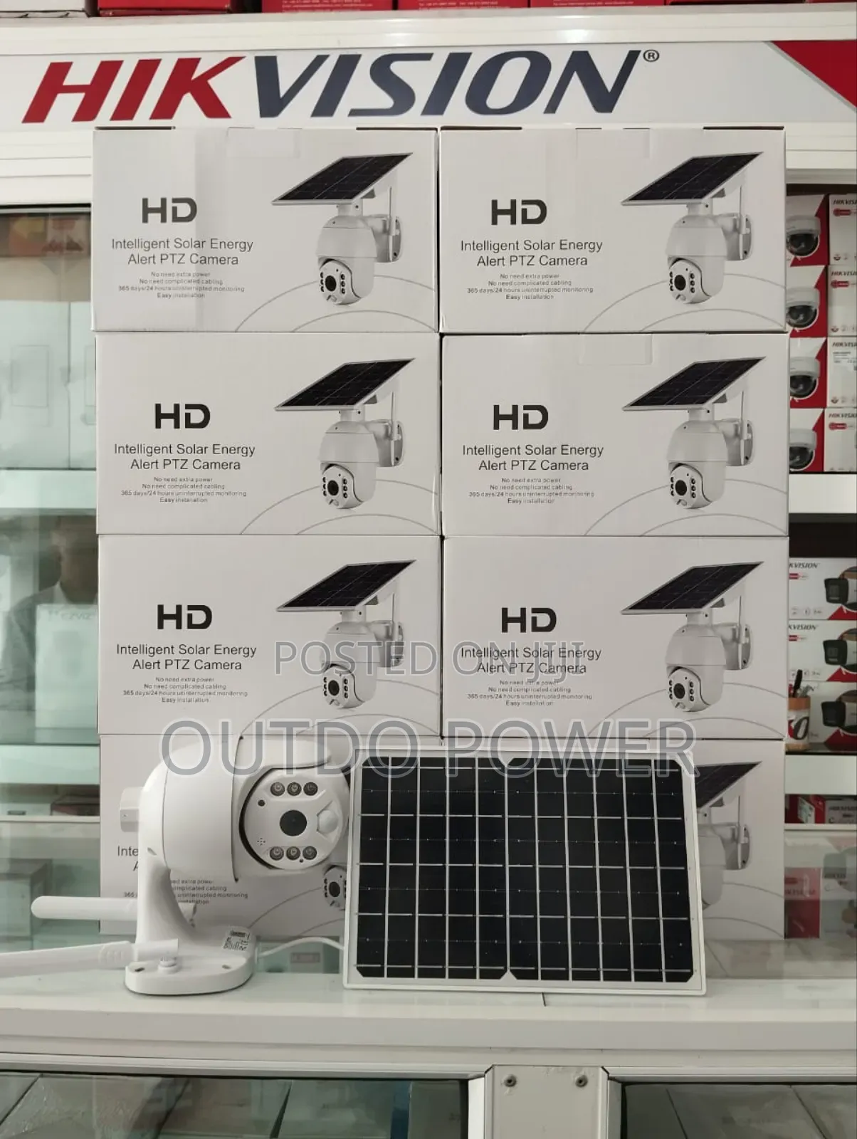 Uboxsingle Lens Solar PTZ 4g Camera