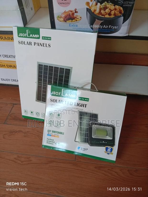 Jsot Solar-Powered Led Floodlight, Specifically a 300w - main view