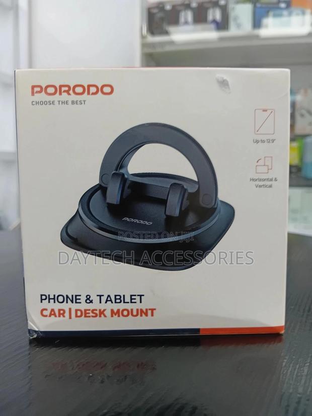 This Is a Porodo Phone Tablet Car / Desk Phone Holder Mount.
