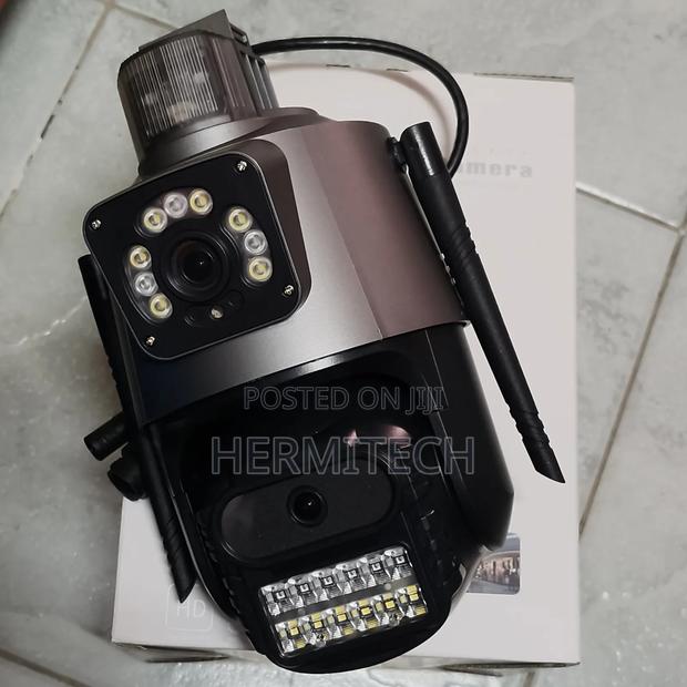 Motion Sensor Alarm System Electric Models CCTV With 2 Lenses - main view