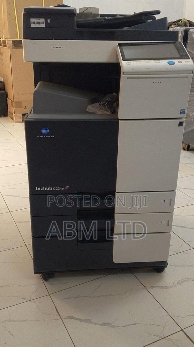 Stand Alone Konica Minolta Bizhub C224e Color Laser MFP