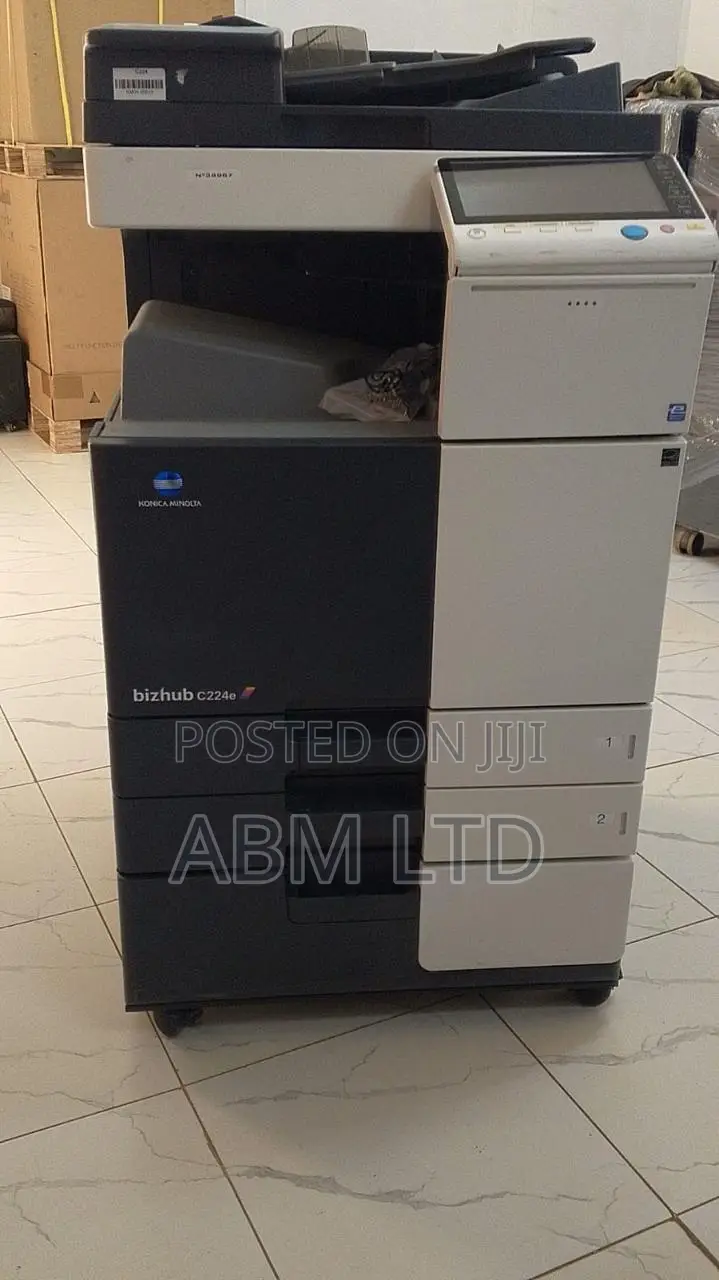 Stand Alone Konica Minolta Bizhub C224e Color Laser MFP