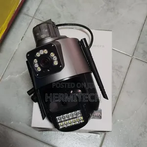 Motion Sensor Alarm System Electric Models CCTV With 2 Lenses
