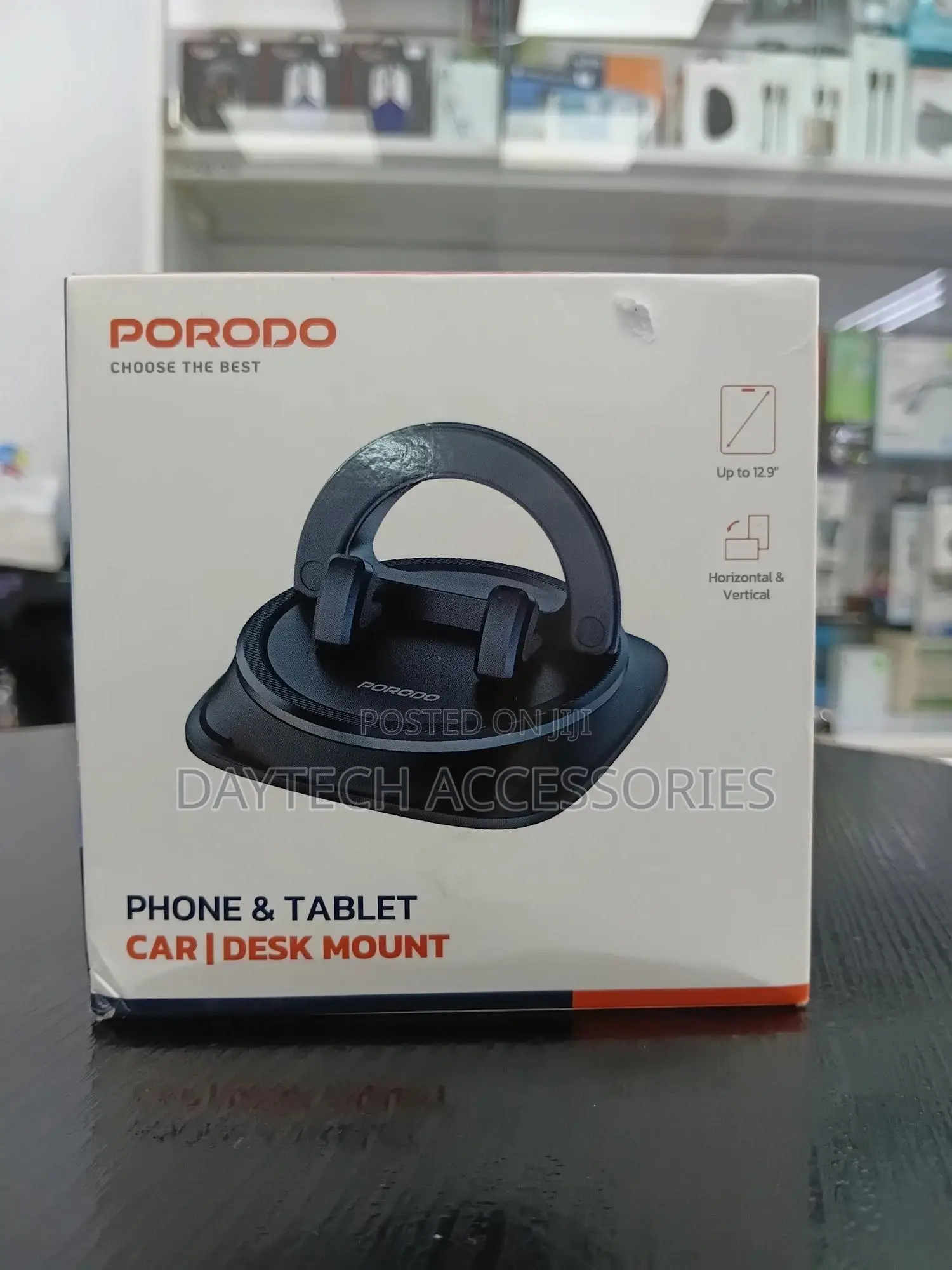 This Is a Porodo Phone Tablet Car / Desk Phone Holder Mount.