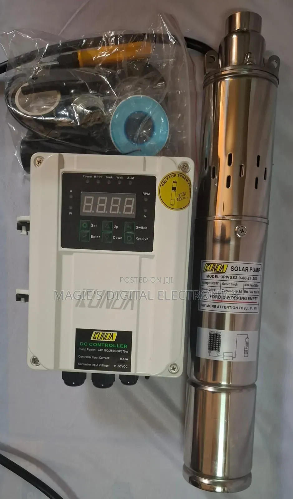 Solar Pump 80m 250w