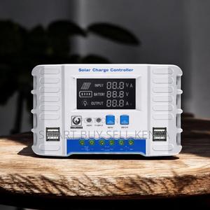 Usb Dual Output 12v/24v 20a PWM Solar Controller for Home - thumbnail 2