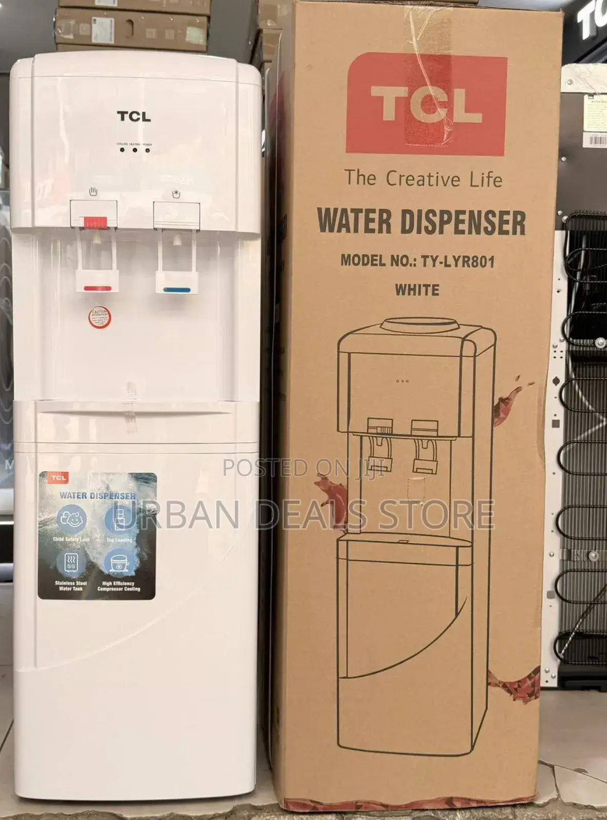 TCL R801 Hot, Normal and Cold Water Dispenser