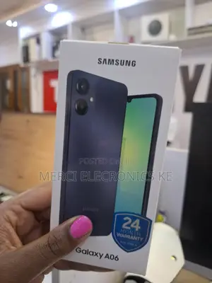 New Samsung Galaxy A06 128 GB Black