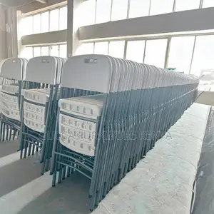 White Folding Home Office Study Chair