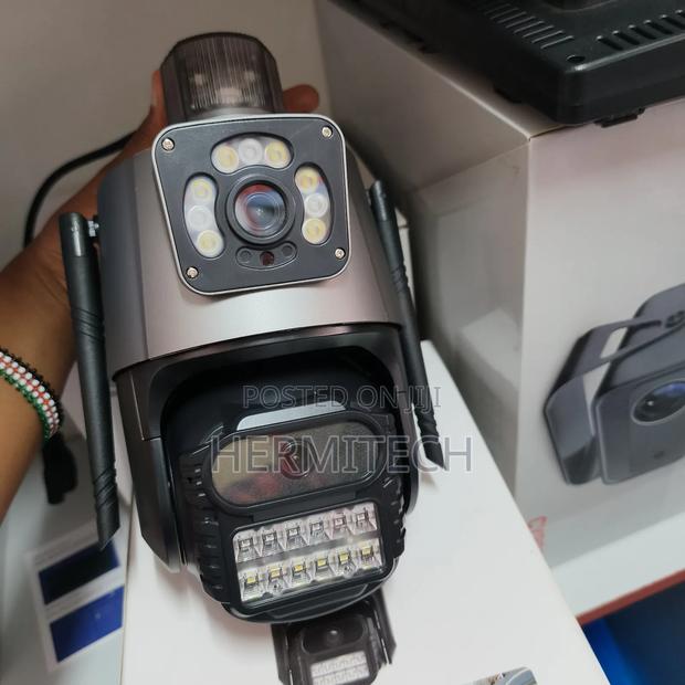 High Definition Dual Lens 4g Electric Model Surveillance Camera - main view