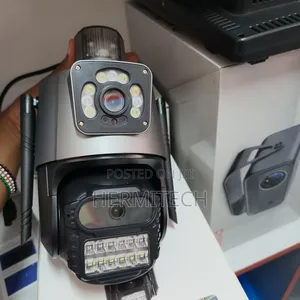 High Definition Dual Lens 4g Electric Model Surveillance Camera