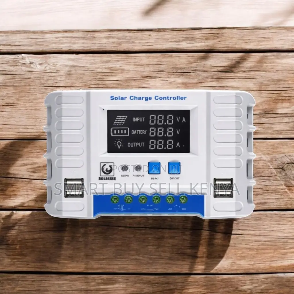 Reliable and Efficient 12v/24v 20a PWM Solar Controller Unit