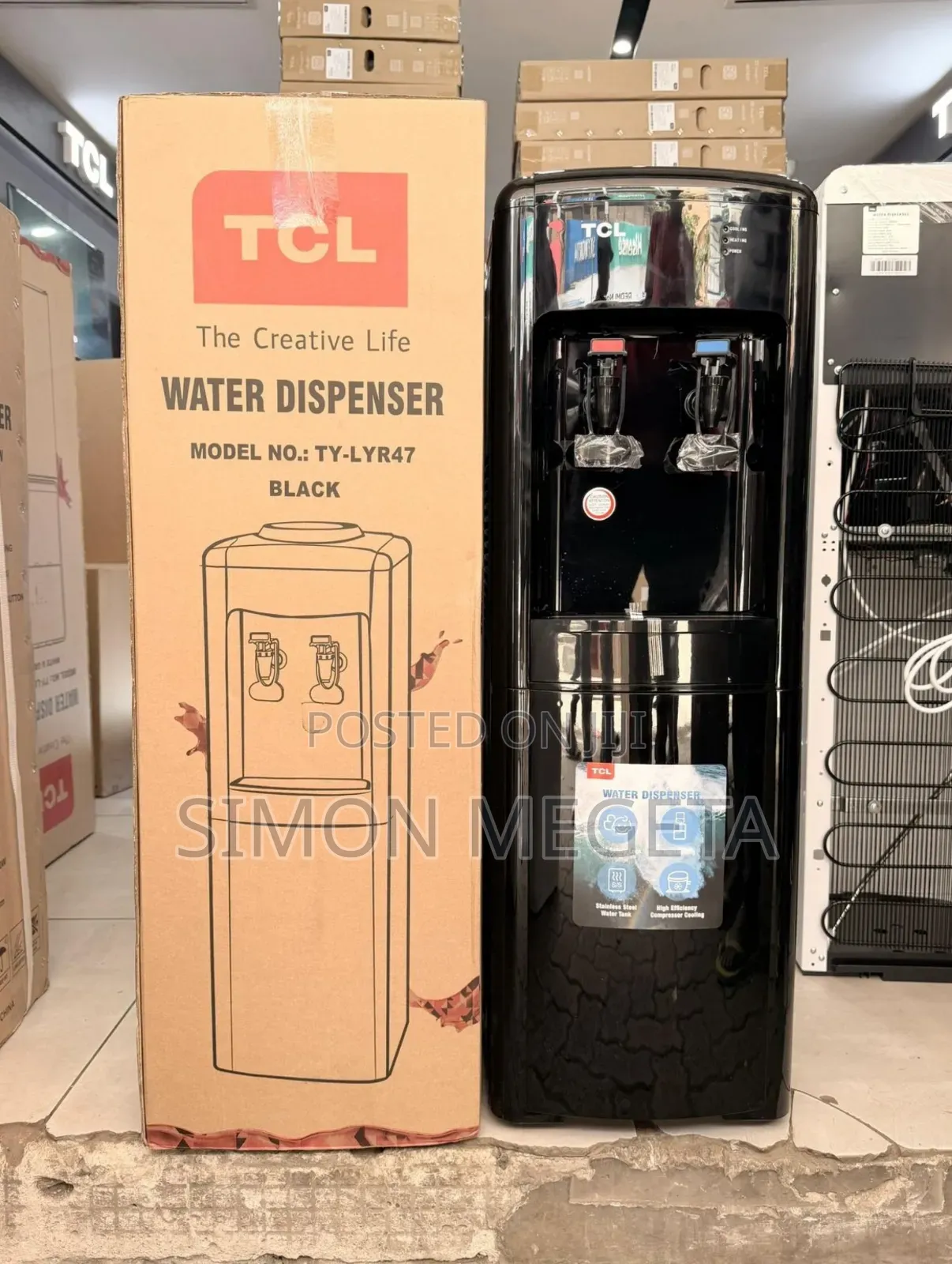 TCL Water Dispenser R47 >Hot,Normal Cold Water Child Safety Lock