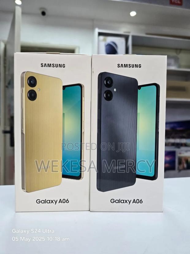 New Samsung Galaxy A06 64 GB Black - main view