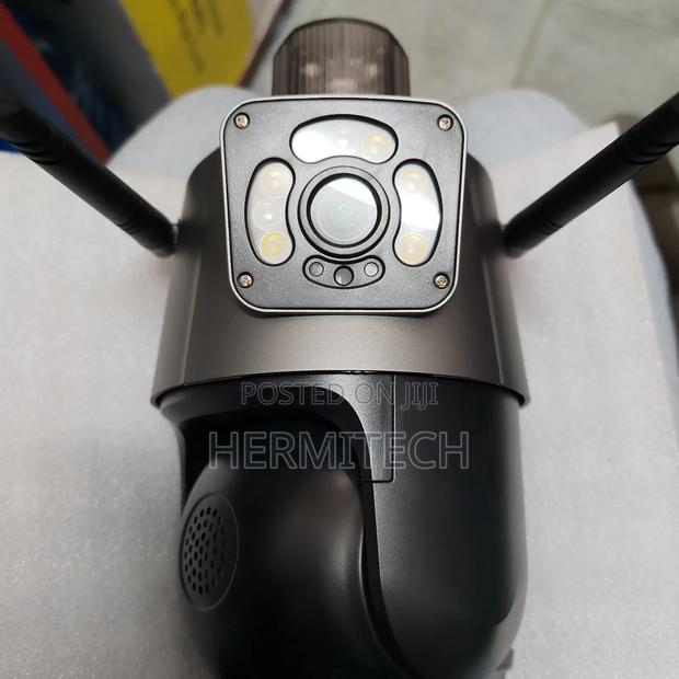 Dual Lens With Two Way Communication Audio System 4g Enabled CCTV