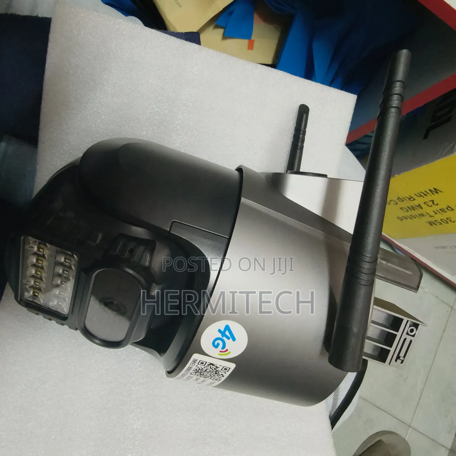 Dual Lens With Two Way Communication Audio System 4g Enabled CCTV