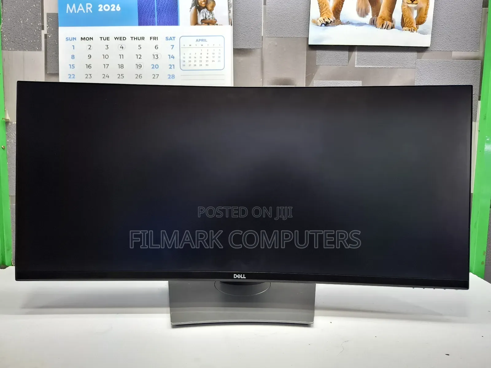 Dell P3418hw 34"-inch 21:9 Ips Curved Monitor 2560x1080 Resolution