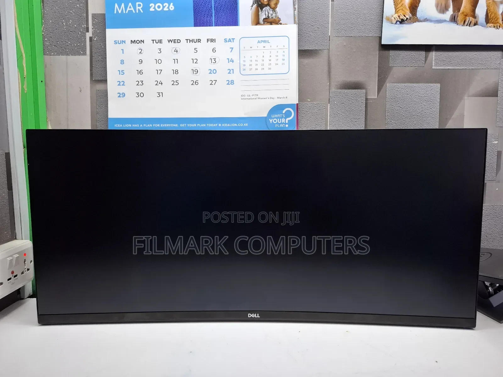 Dell P3418hw 34"-inch 21:9 Ips Curved Monitor 2560x1080 Resolution