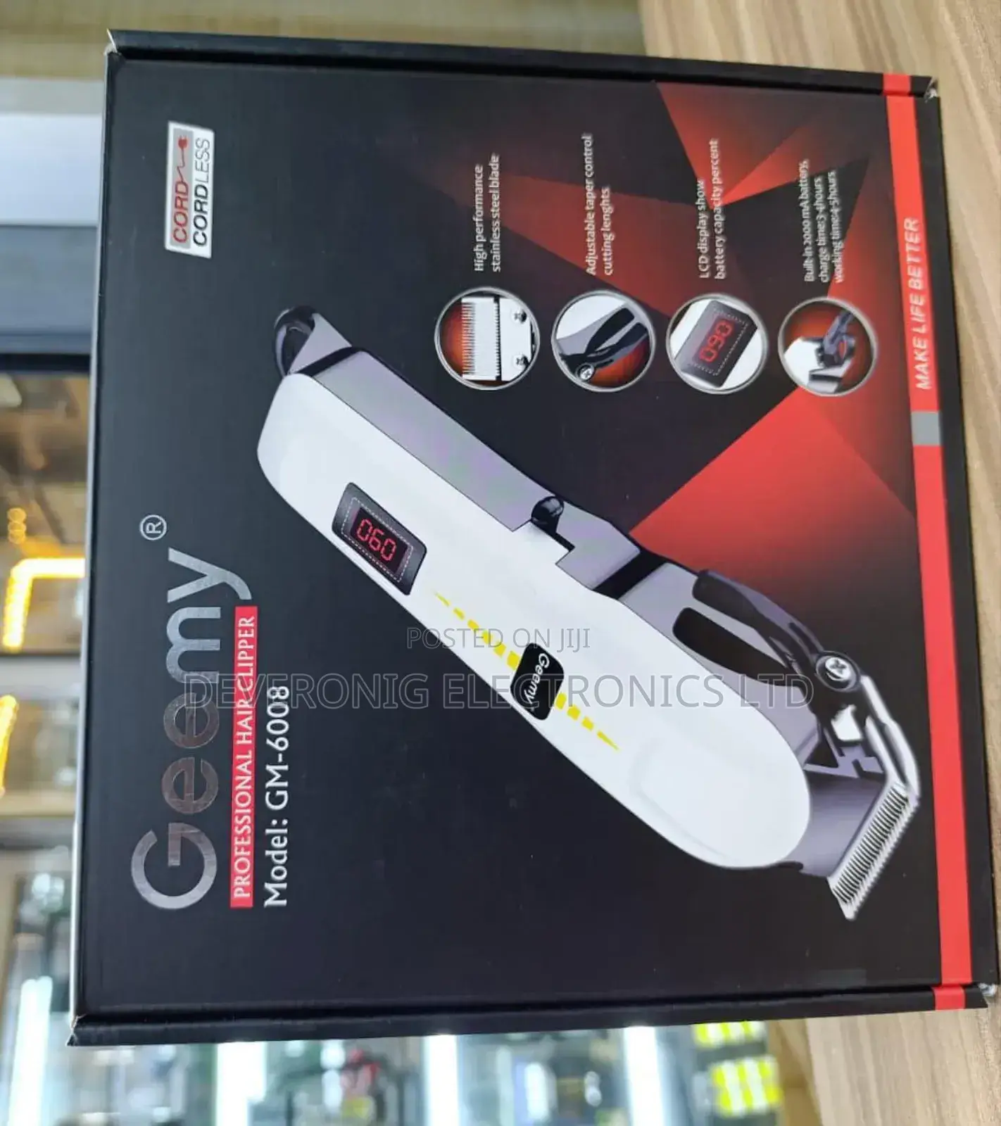 Cordless Hair Clipper.Modelgm-6008