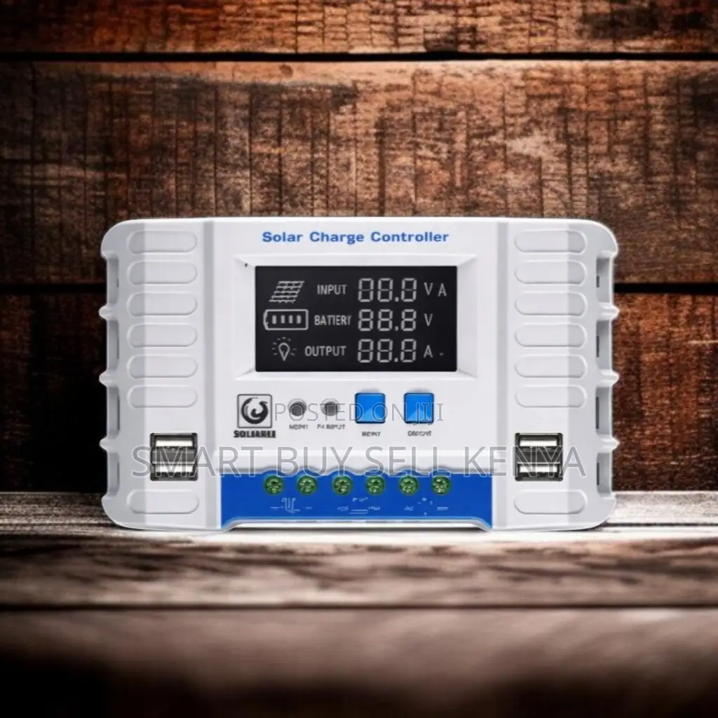 Intelligent LCD Controller 12v/24v 20a PWM Solar Unit