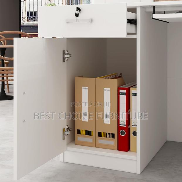 Reception Desks; Modern 2.4 Meter Office Reception Counter - thumbnail 9