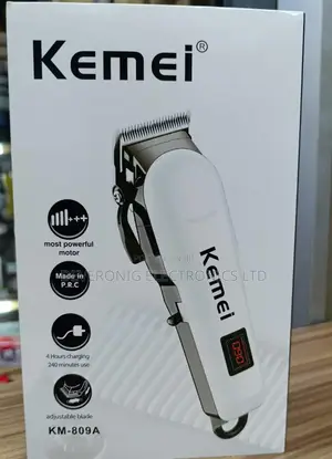 *Kemei Rechargeable Cordless Hair Clipper