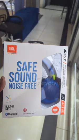 Jbl Jr460nc Noise-canceling Wireless Kids Headphones