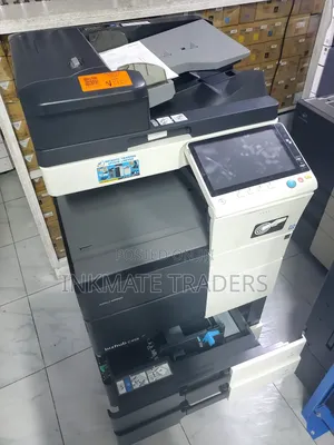 Bizhub C458 Print Shop Configuration