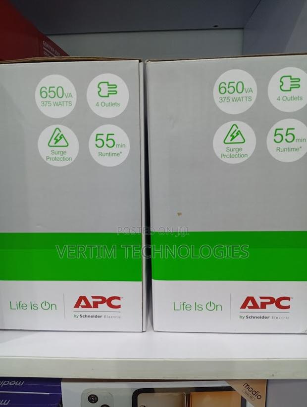 Apc Easy Ups 650va Universal Outlet 230v 375watts 4 Outlets Apc