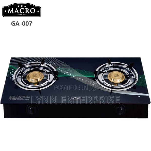 Nunix Macro 2 Glass Burner Cooker