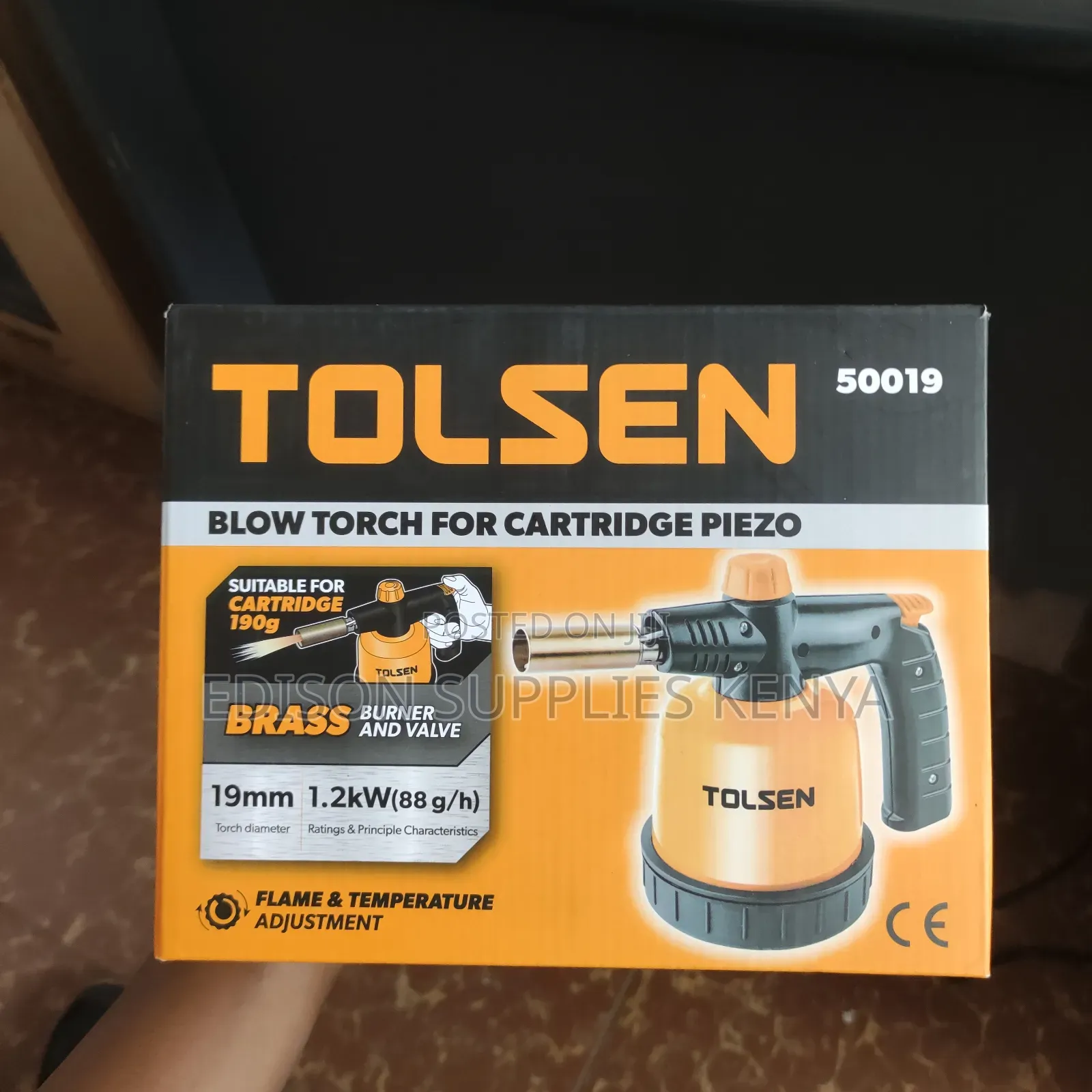Tolsen Gas Blow Torches Butane Flame Fire Burner Charcoal Lighters