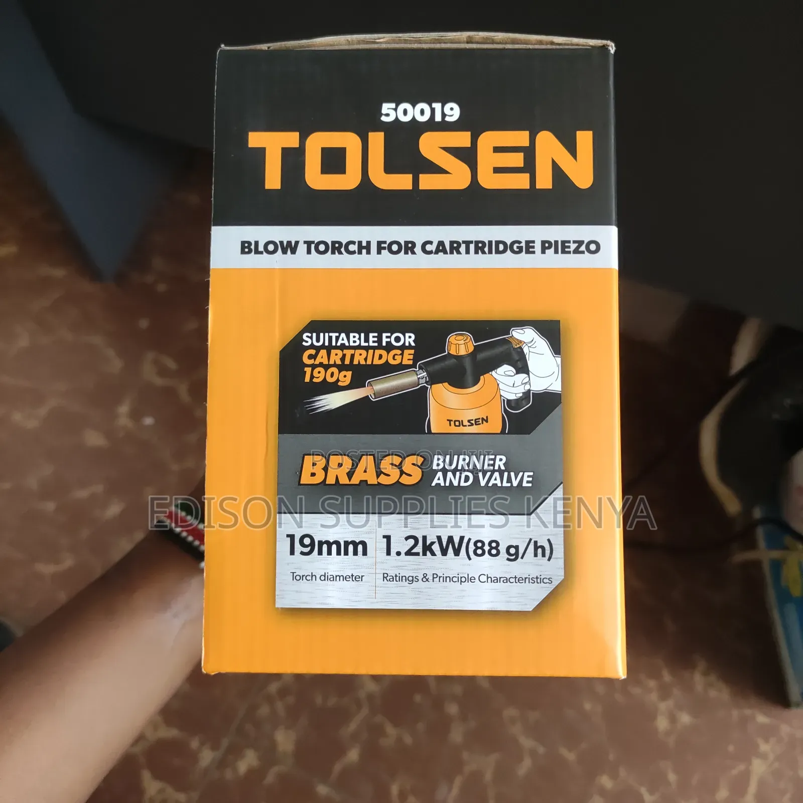 Tolsen Gas Blow Torches Butane Flame Fire Burner Charcoal Lighters