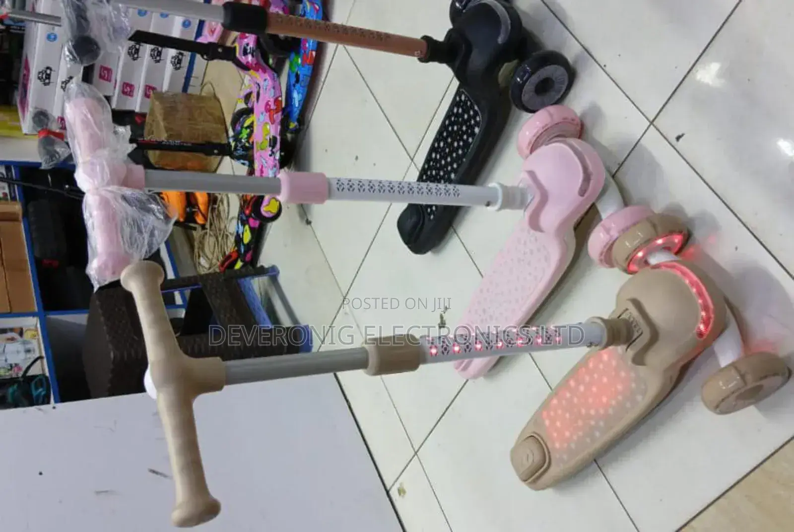 Kids Scooters
 With Melody 
 Led Lights