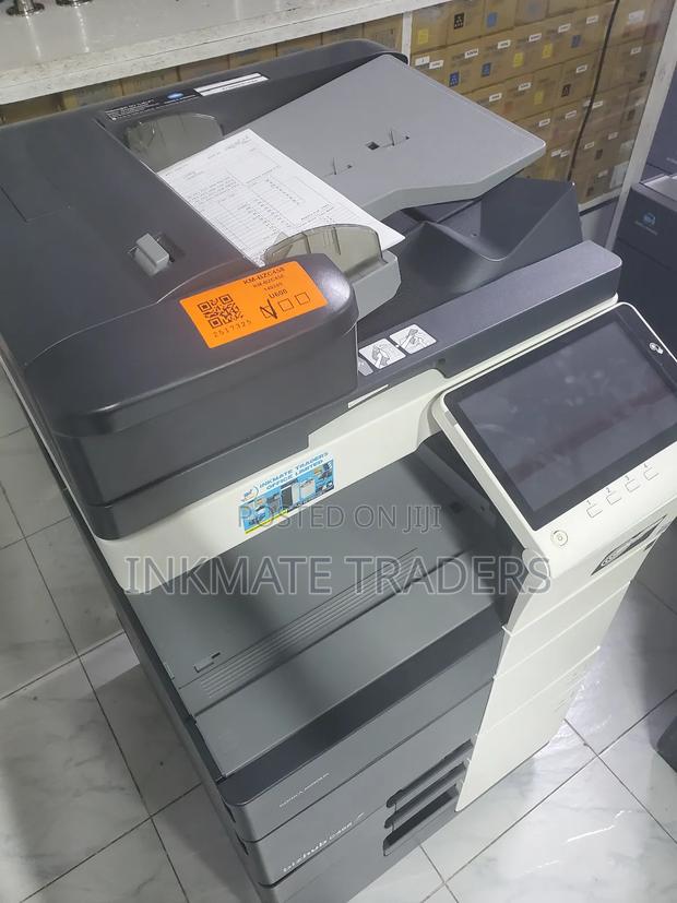 Bizhub C458 Shared Office Network Configuration - main view