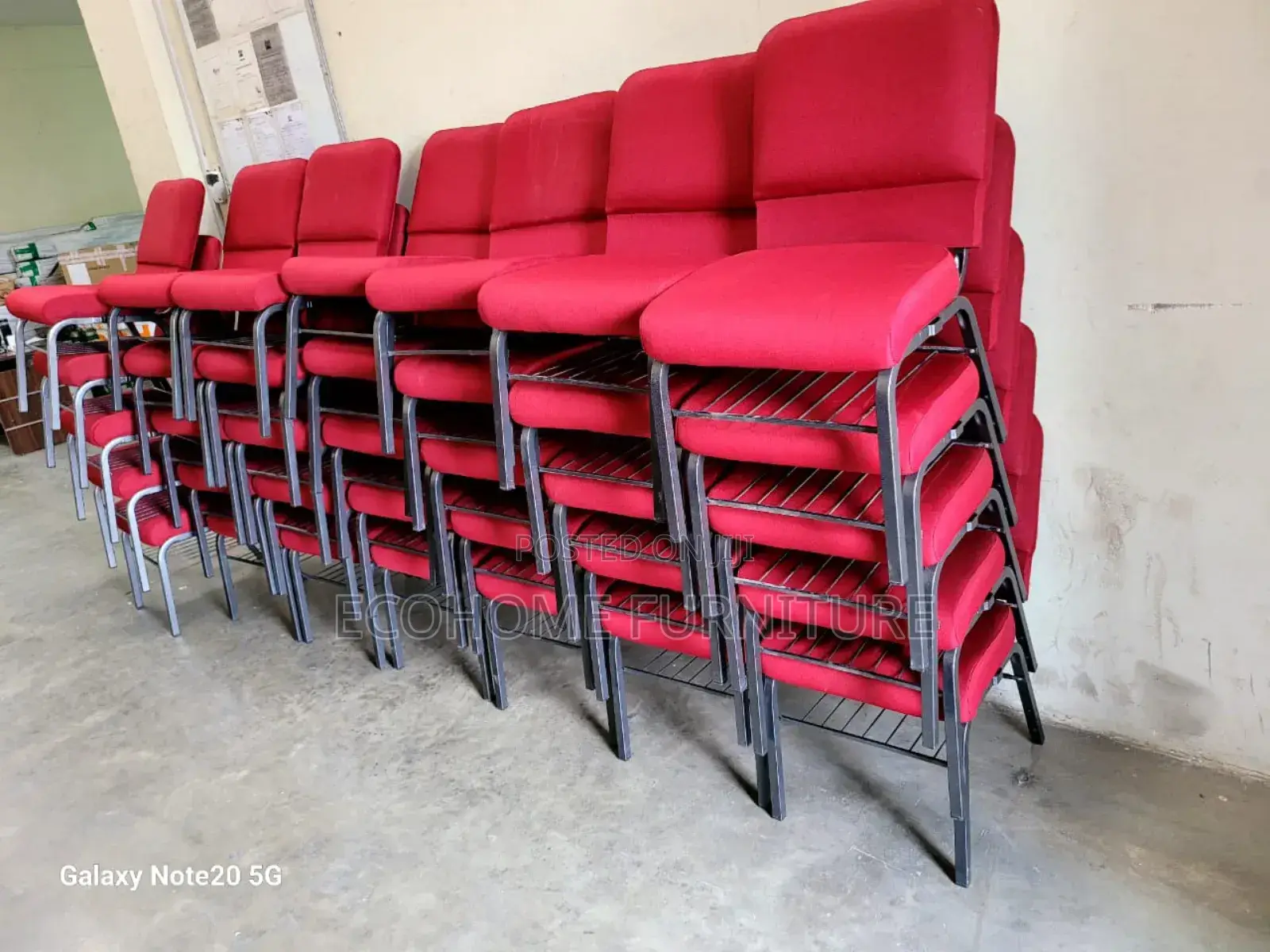 Red Church Chair
